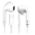 Slušalice s mikrofonom USB-C bijela