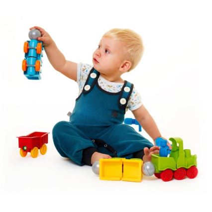 Smartmax - Magnetički set za slaganje Moj prvi vlak 22 komada