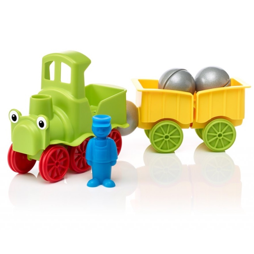 Smartmax - Magnetički set za slaganje Moj prvi vlak 22 komada