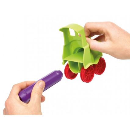 Smartmax - Magnetički set za slaganje Moj prvi vlak 22 komada