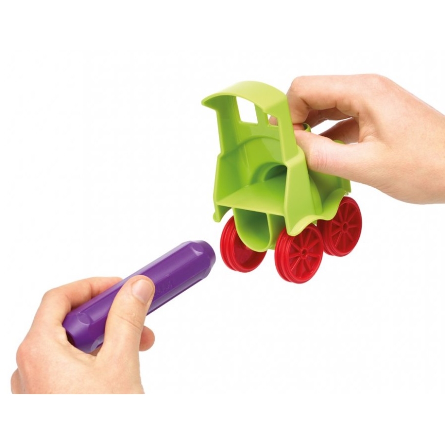 Smartmax - Magnetički set za slaganje Moj prvi vlak 22 komada