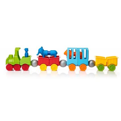 Smartmax - Magnetički set za slaganje Moj prvi vlak 22 komada