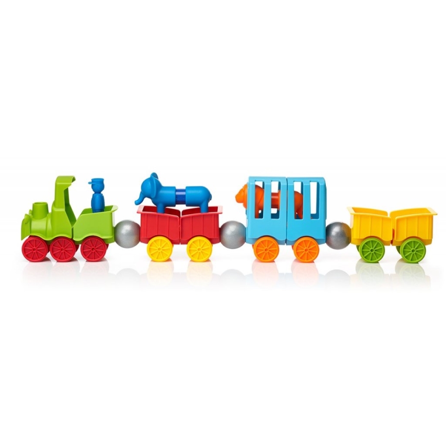 Smartmax - Magnetički set za slaganje Moj prvi vlak 22 komada