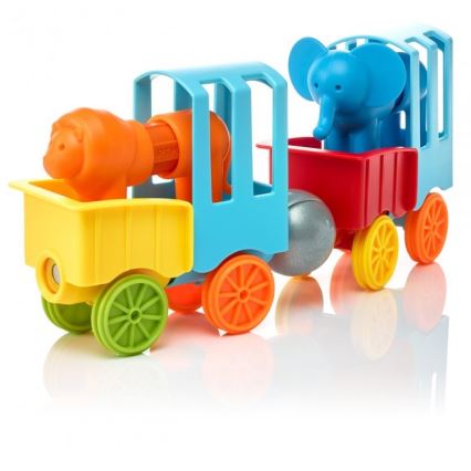 Smartmax - Magnetički set za slaganje Moj prvi vlak 22 komada