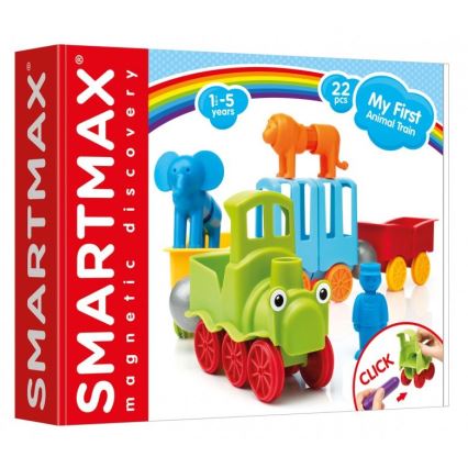 Smartmax - Magnetski set za sastavljanje Moj prvi vlakić 22 kom