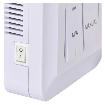 Sobni ručni bežični termostat 230V/16A 2xAA bijeli
