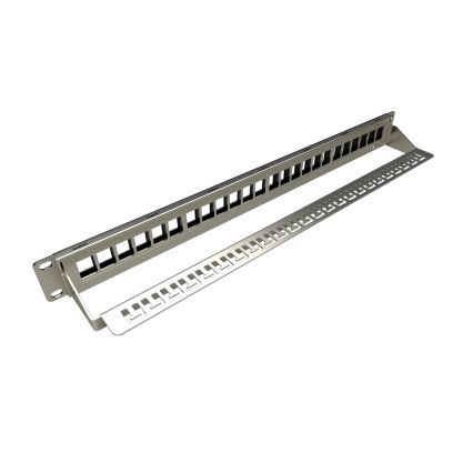 Solarix - 19" modularni prazni patch panel 24 porta 1U