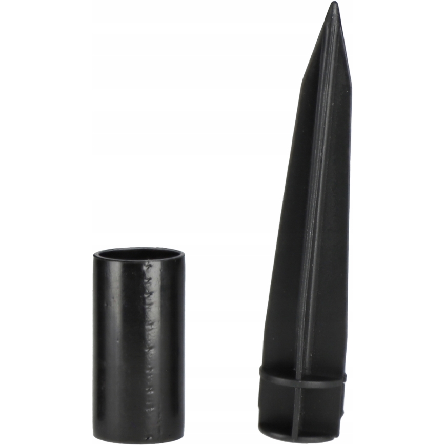 Solarna LED svjetiljka LED/1,2V 6500K 200 mAh Ø 15 cm IP44 bijela/crna