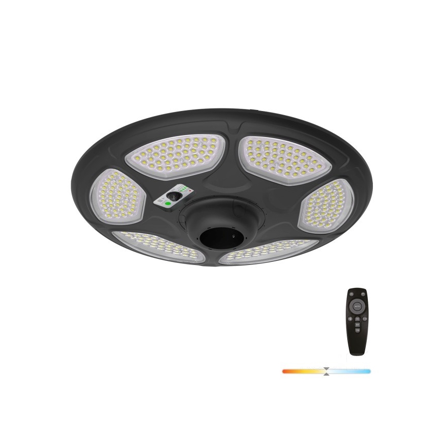 Solarna ulična lampa sa senzorom SOLSUMI LED/25W/3,2V IP54 25000 mAh + daljinsko upravljanje
