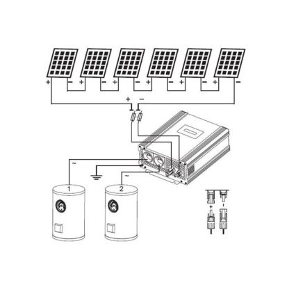 Solarni inverter za grijanje vode ECO Solar Boost Evo MPPT-4000 4kW PRO