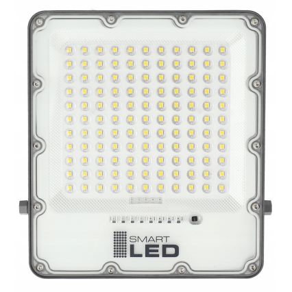 LED solarni reflektor s prigušavanjem LED/150W/3,2V 5000K 15000 mAh IP65 crna + daljinski upravljač