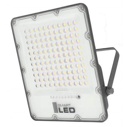 LED solarni reflektor s prigušavanjem LED/150W/3,2V 5000K 15000 mAh IP65 crna + daljinski upravljač