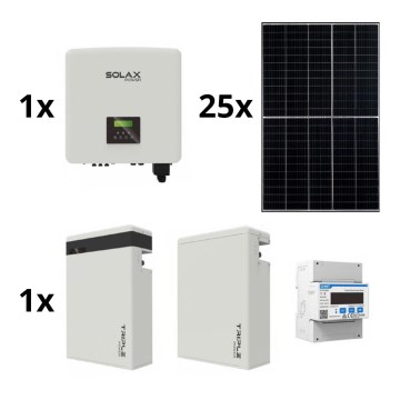 Solarni sklop: SOLAX Power - 10kWp RISEN + 10kW SOLAX pretvarač 3f + 11,6 kWh baterija