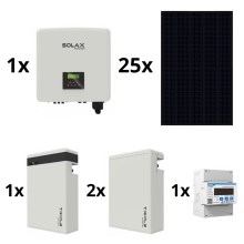 Solarni sklop: SOLAX Power - 10kWp RISEN Full Black + 10kW SOLAX pretvarač 3f + 17,4 kWh baterija