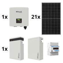 Solarni sklop: SOLAX Power - 9,66kWp JINKO + SOLAX pretvarač 3f + 11,6 kWh baterije