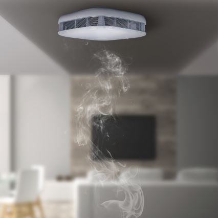 Detektor dima s alarmom 85dB 1xCR123A Wi-Fi
