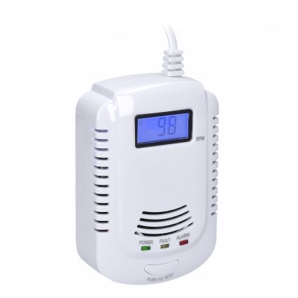 Detektor ugljičnog monoksida i zapaljivih plinova 230V