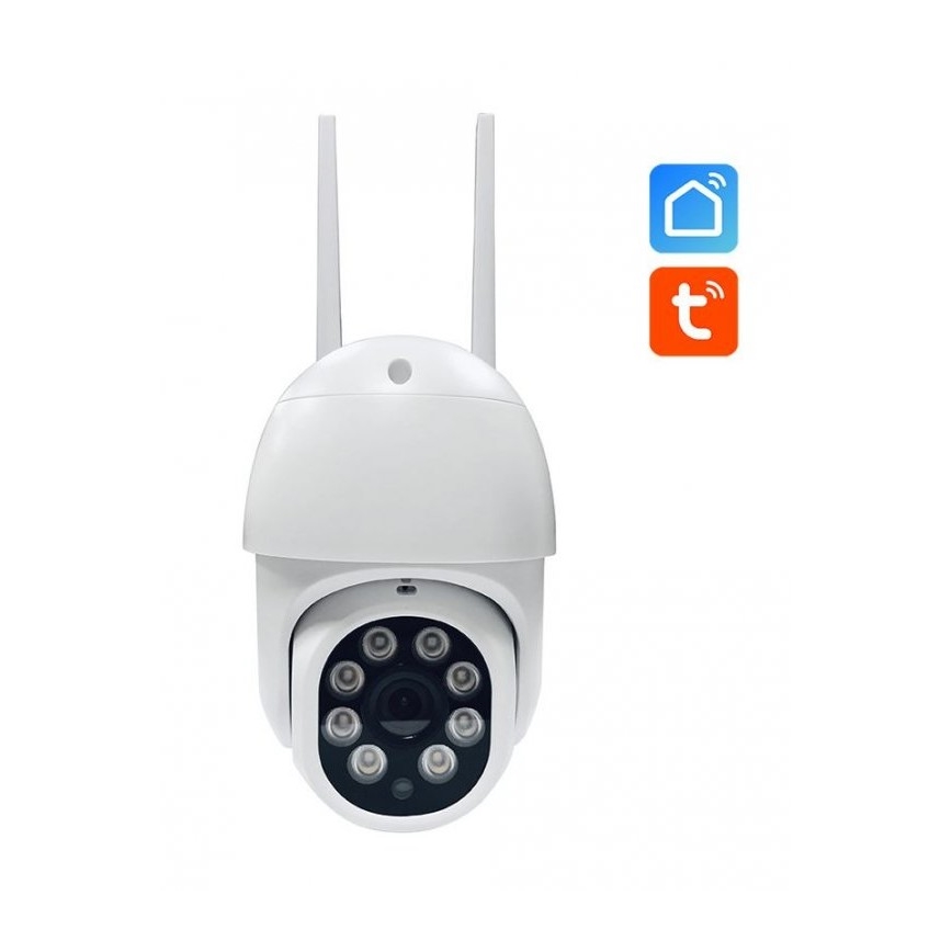 Vanjska rotirajuća pametna IP kamera 5V/FULL HD 1080p IP66 Wi-Fi Tuya