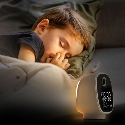 Pametna kamera s budilicom, termometrom i LED svjetlom 1296p 3Mpx 5V Wi-Fi Tuya IP65