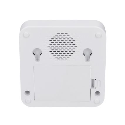 Bežični zvono na baterije 3xAAA/1x3V IP56 bijele boje