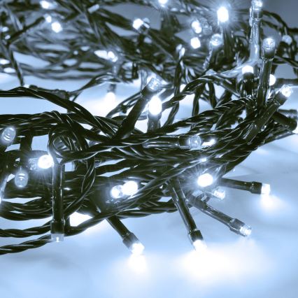 LED Božićne lampice 300xLED/8 funkcija 35m IP44 hladna bijela