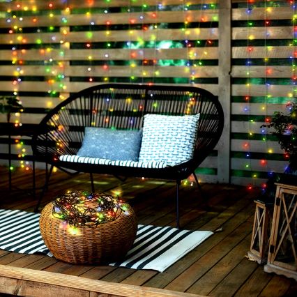 LED Božićne lampice vanjske 500xLED/8 funkcija 55 m IP44 multicolor