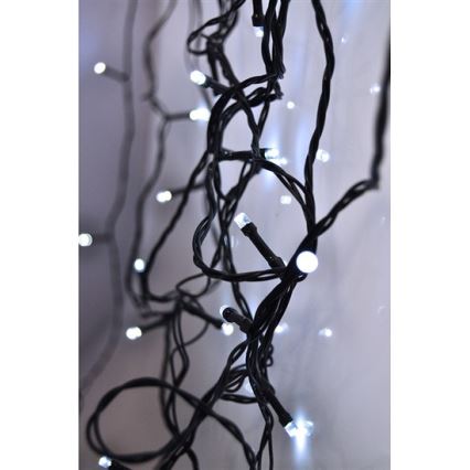 LED Vanjski Božićni lanac 500xLED /230V IP44 50m hladno bijela