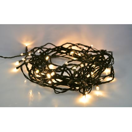 LED Vanjski Božićni lanac 500xLED /230V IP44 50m topla bijela