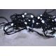 LED Vanjski božićni lanac 200xLED/8 funkcija 15m IP44 hladna bijela