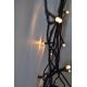 LED Vanjski božićni lanac 200xLED/8 funkcija 15m IP44 topla bijela