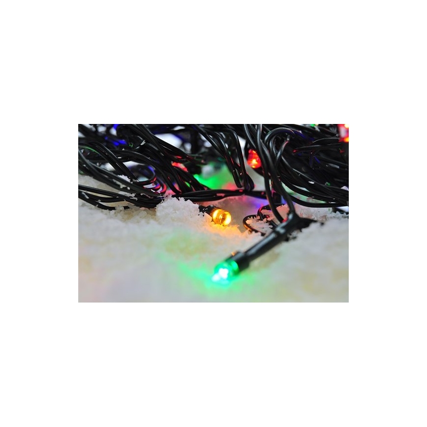 LED Vanjske božićne lampice 100xLED/8 funkcija 13m IP44 multicolor