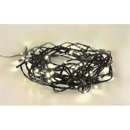 LED Vanjski Božićni lanac 100xLED /230V IP44 10m topla bijela
