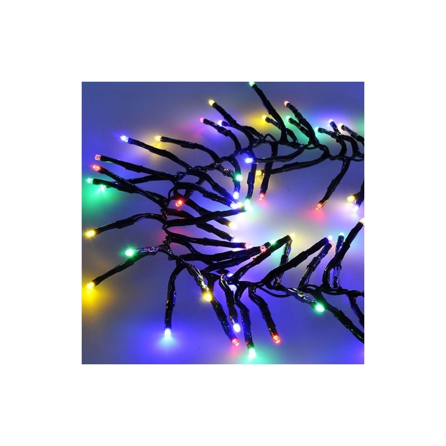 LED Božićne lampice 576xLED/8 funkcija 8m IP44 multicolor + daljinski upravljač