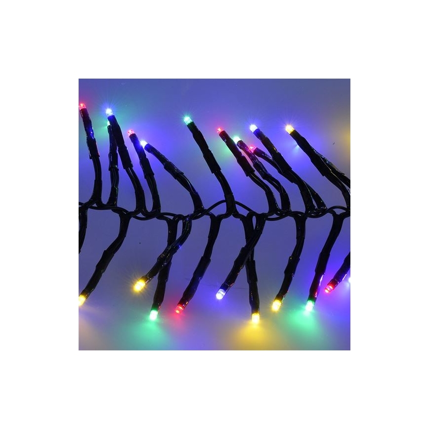 LED Božićne lampice 576xLED/8 funkcija 8m IP44 multicolor + daljinski upravljač