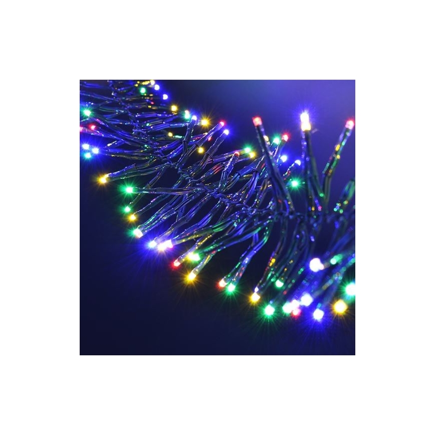 LED Božićne lampice 576xLED/8 funkcija 8m IP44 multicolor + daljinski upravljač
