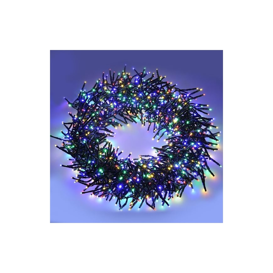 LED Božićne lampice 576xLED/8 funkcija 8m IP44 multicolor + daljinski upravljač
