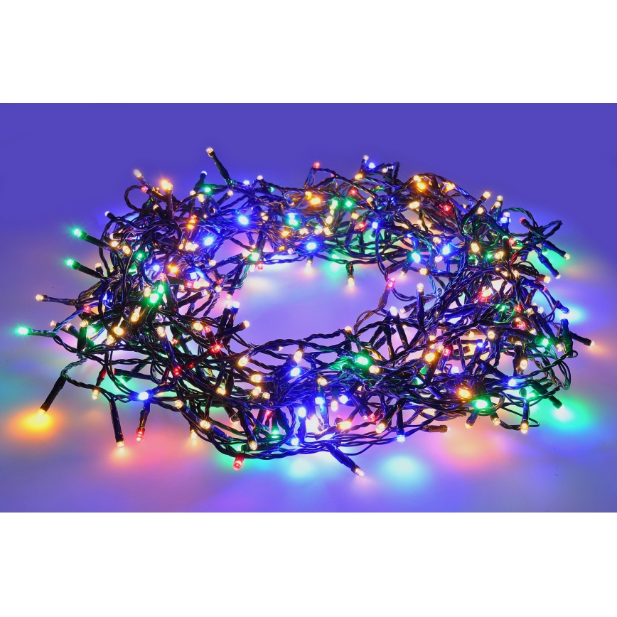 LED Vanjska božićna girlanda 400xLED/8 funkcija 25m Wi-Fi Tuya IP44 višebojna/topla bijela