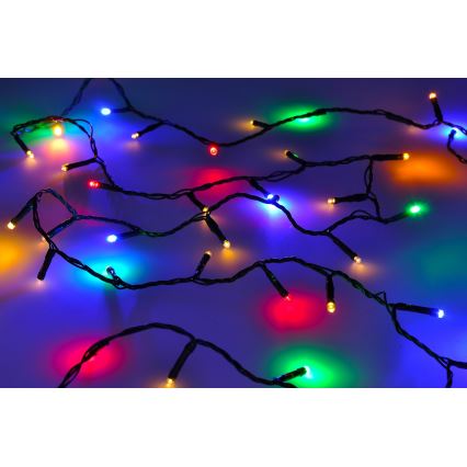 LED Vanjska božićna girlanda 400xLED/8 funkcija 25m Wi-Fi Tuya IP44 višebojna/topla bijela