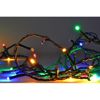 LED Vanjska božićna girlanda 400xLED/8 funkcija 25m Wi-Fi Tuya IP44 višebojna/topla bijela