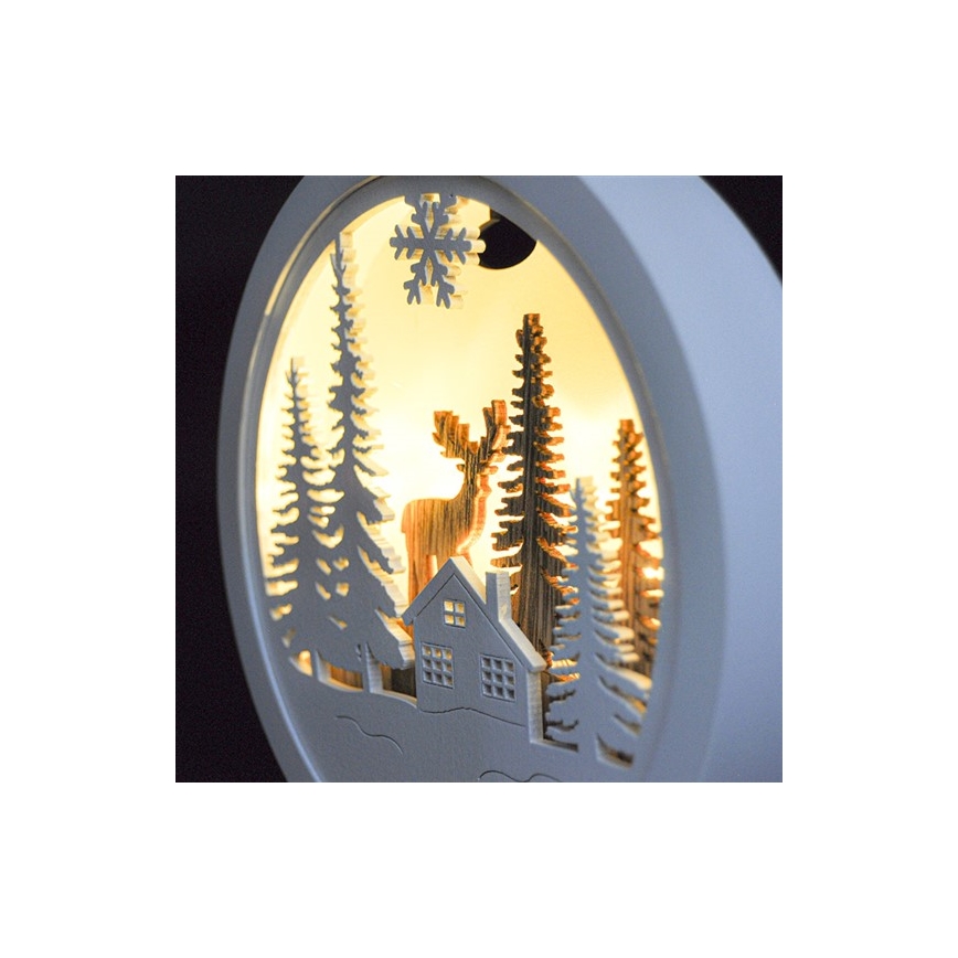 LED Božićna dekoracija LED/2xAAA