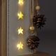 LED Božićna dekoracija 10xLED/2xAA zvijezda