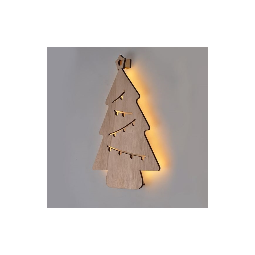 LED Božićna dekoracija LED/2xAA drvce