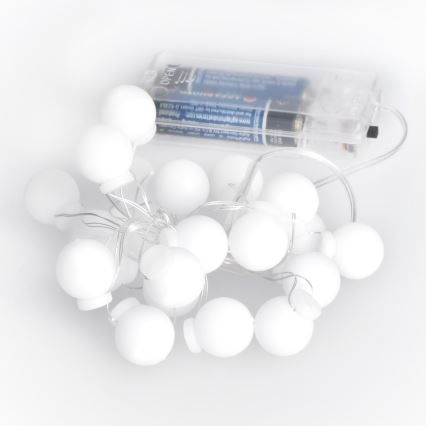 LED Božićni lanac 20xLED/2xAA 2,3 m višebojni