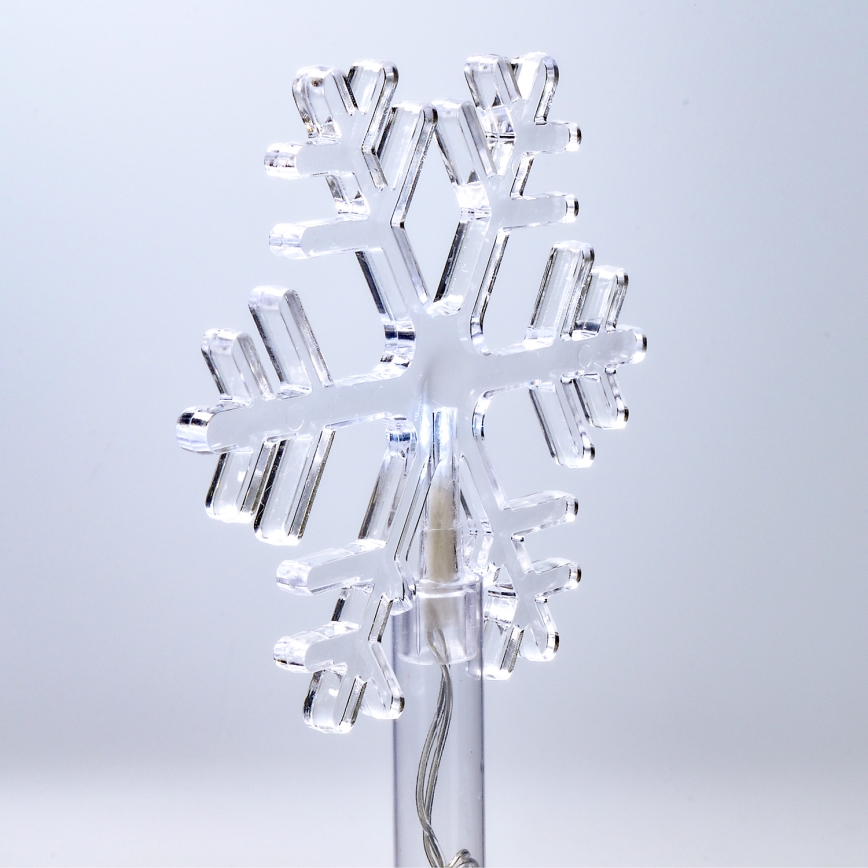 SET 5x LED Vanjska božićna lampa LED/3xAA/hladna bijela IP44