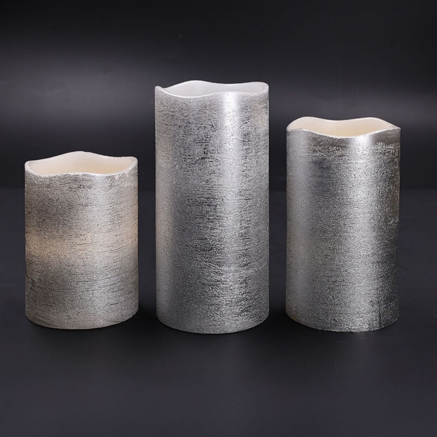 Komplet 3x LED svijeća, LED/3xAAA, toplo bijela