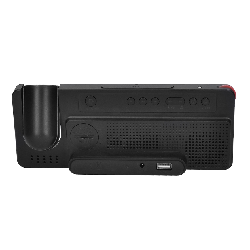 Meteorološka stanica s LCD zaslonom, budilicom i projektorom 5V/2xAA + 3xAA