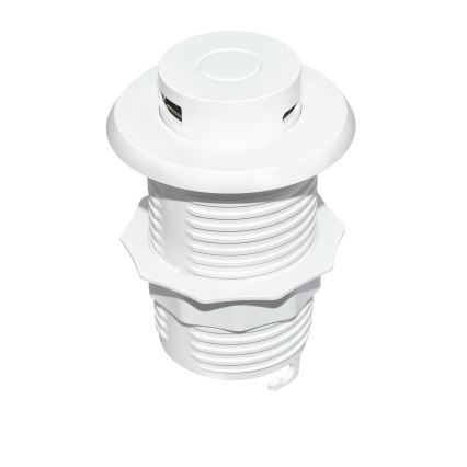 Ugradbeni USB punjač USB A+C bijela