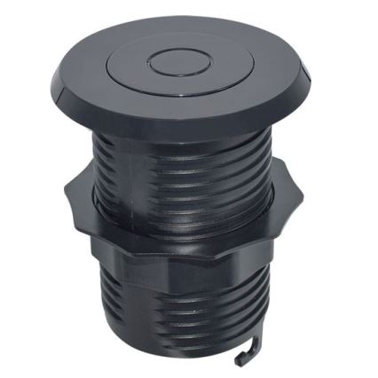 Ugradbeni USB punjač USB A+C crna