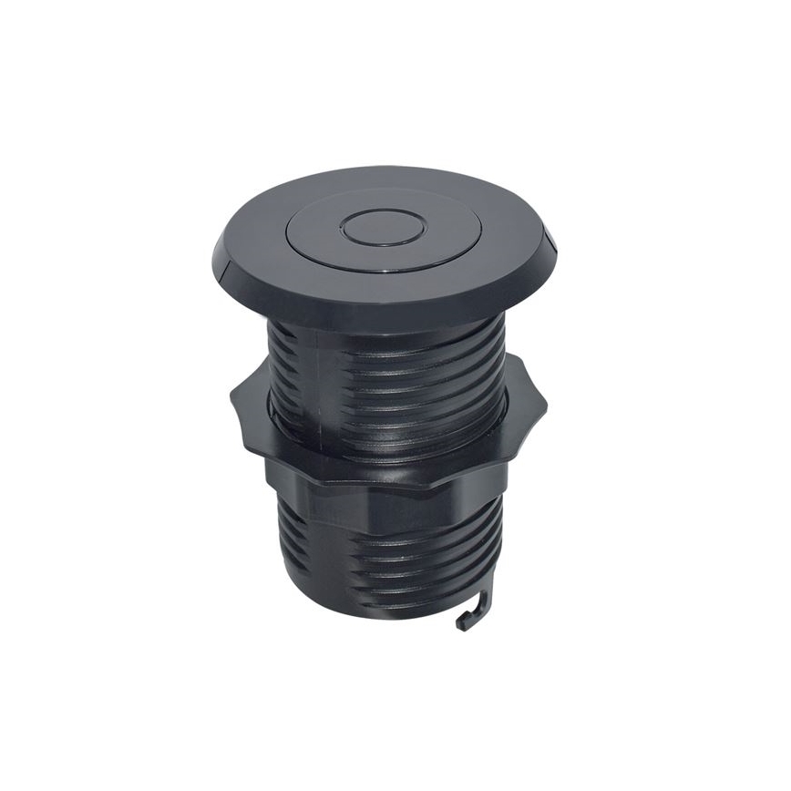 Ugradbeni USB punjač USB A+C crna