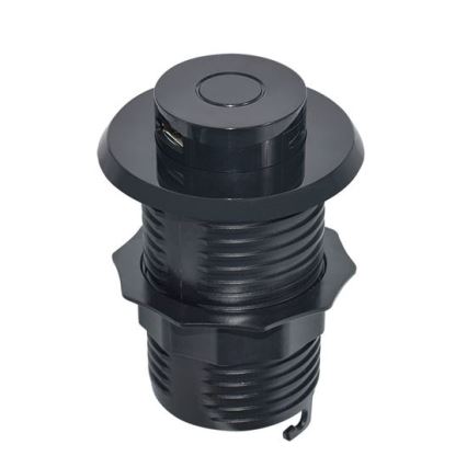 Ugradbeni USB punjač USB A+C crna